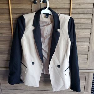 Forever 21 Tan and Black Blazer